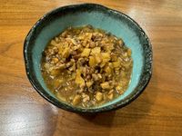 菜脯菇菇香肉燥