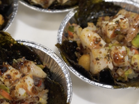 烤海鱺佐健康纖食海苔碗