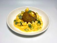 生酮食譜|黃瓜鹹蛋優格烤包