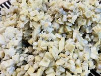 高野豆腐蓮藕漢堡排｜過熱水蒸氣烤箱微波爐