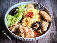 麻油雞泡飯