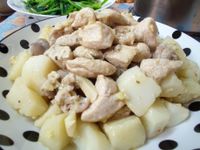 蒜味馬鈴薯雞肉
