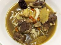 薑母羊肉麵線湯