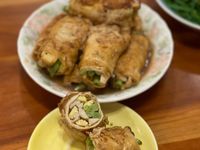 豆皮蔬食捲
