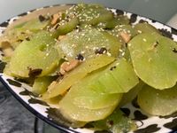 豆腐乳炒菜心