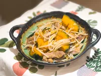 南瓜炒豆芽