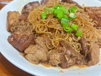 控肉炒冬粉