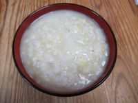 藍紋起司鹹粥