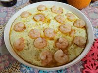 蝦蝦豆腐蒸蛋