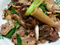 乾炒魷魚螺肉蒜