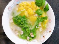 鮮肉薑黃疙瘩湯