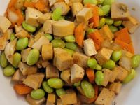 毛豆炒豆乾丁