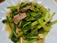松阪豬炒油菜