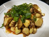 豆瓣炒筊白筍