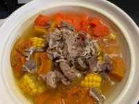 田園南瓜羊肉湯