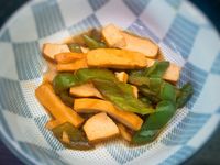 羊角椒炒豆乾