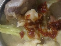骨排文蛤麵疙瘩