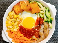 韓式蔬食拌飯(三)