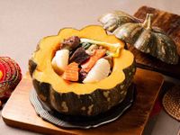 牛腩煲湯南瓜盅🎃
