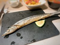 燒烤秋刀魚