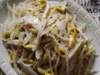 豆腐乳涼拌黃豆芽
