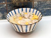 蝦、肉丸冬瓜湯麵缐