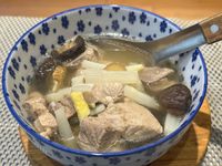 白蘆筍排骨湯