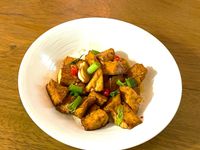 宮保油豆腐