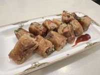 酥脆油飯捲