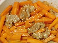 甜醬豬肉炒地瓜