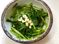 油拌空心菜