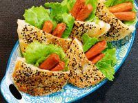 火腿腸口袋餅