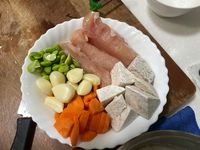 寶寶副食品-蒜香雞肉芋頭燉飯/粥