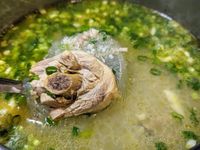蒜頭冬粉雞湯