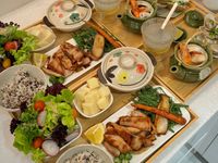 煎松阪豬+土瓶蒸=日式套餐