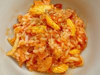 德腸紅醬燉飯