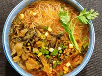酸辣小鍋米線(簡易版)