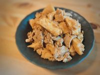 醬炒沙茶甜不辣里肌肉片