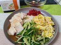 雞精蜂蜜涼麵