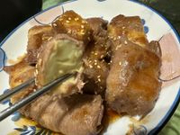 梅花肉卷雞蛋豆腐