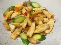 麻油炒時蔬