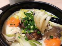 美肌豆乳味噌烏冬