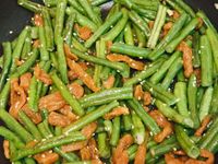 菜豆炒豆棗