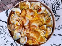 蛤蜊親子丼