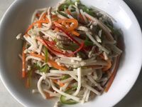 竹筍炒三絲