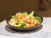 鮭魚+綠花椰菜