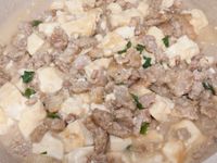味增絞肉煨豆腐