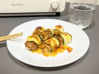 櫛瓜捲肉
