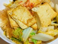 大白菜豆腐粉絲煲/黃芽白豆腐粉絲煲