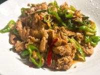 蔥爆豬肉